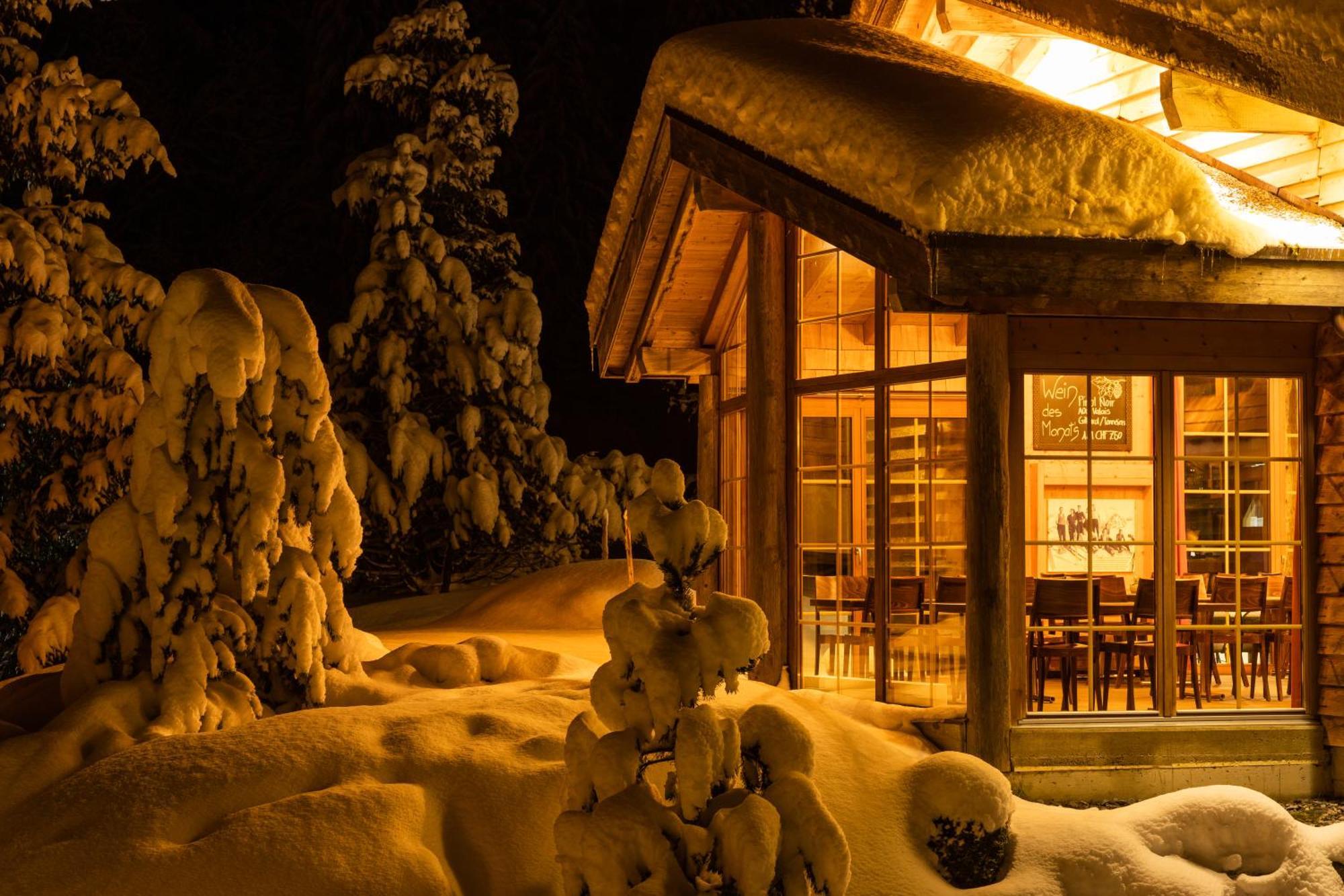 Huettenhotel Husky Lodge Муотаталь Экстерьер фото
