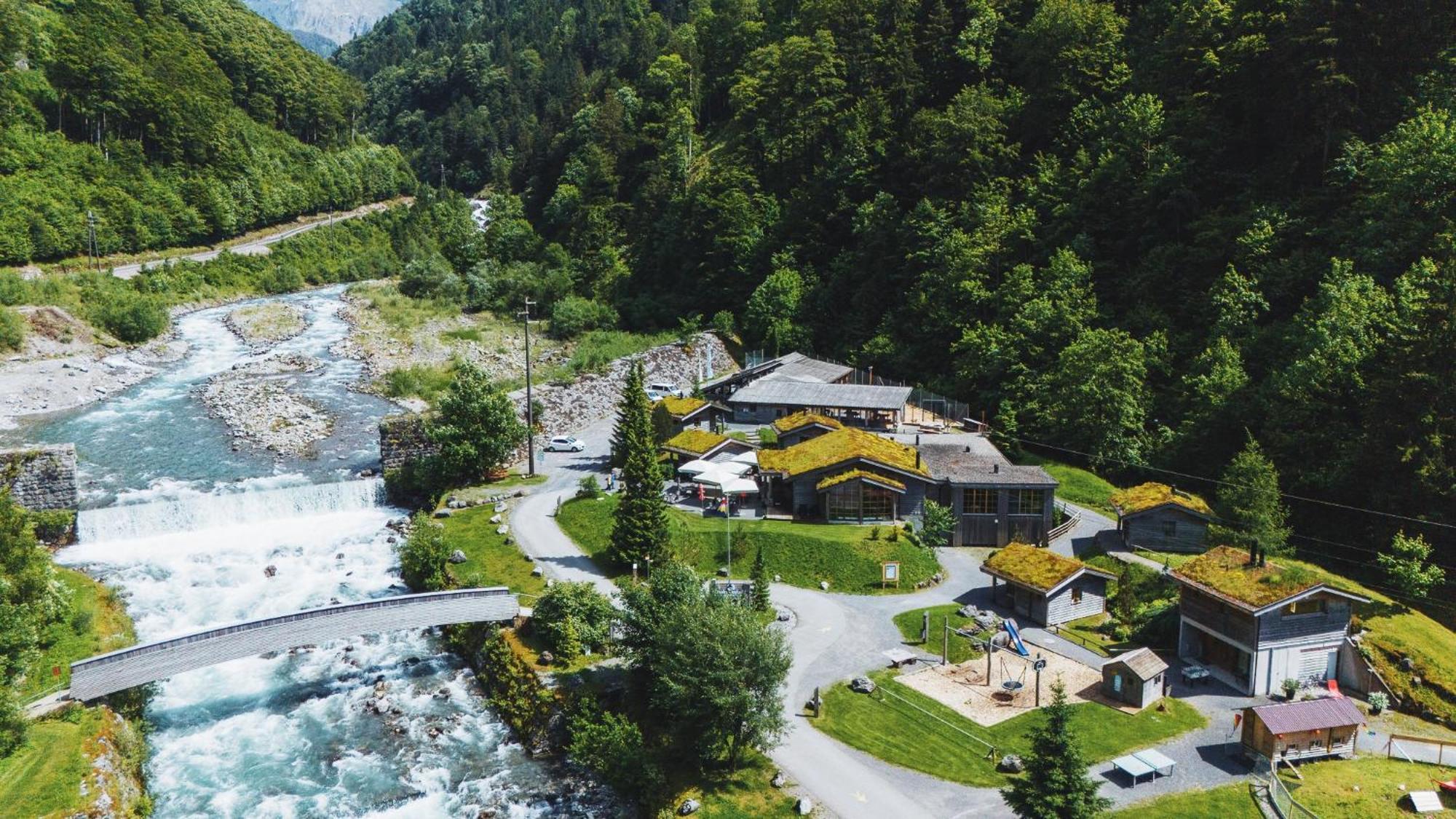 Huettenhotel Husky Lodge Муотаталь Экстерьер фото