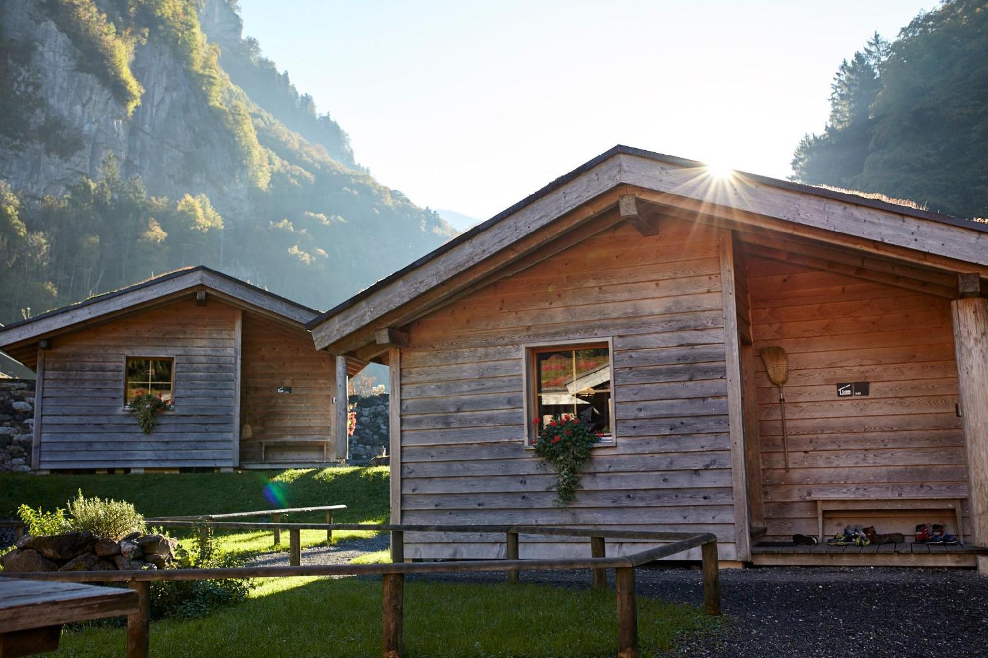 Huettenhotel Husky Lodge Муотаталь Экстерьер фото