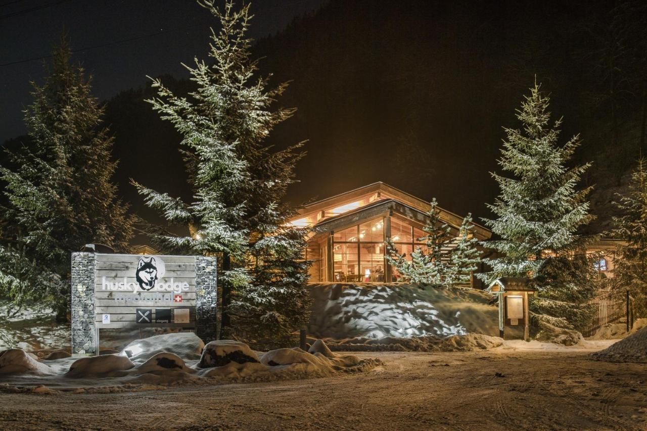 Huettenhotel Husky Lodge Муотаталь Экстерьер фото